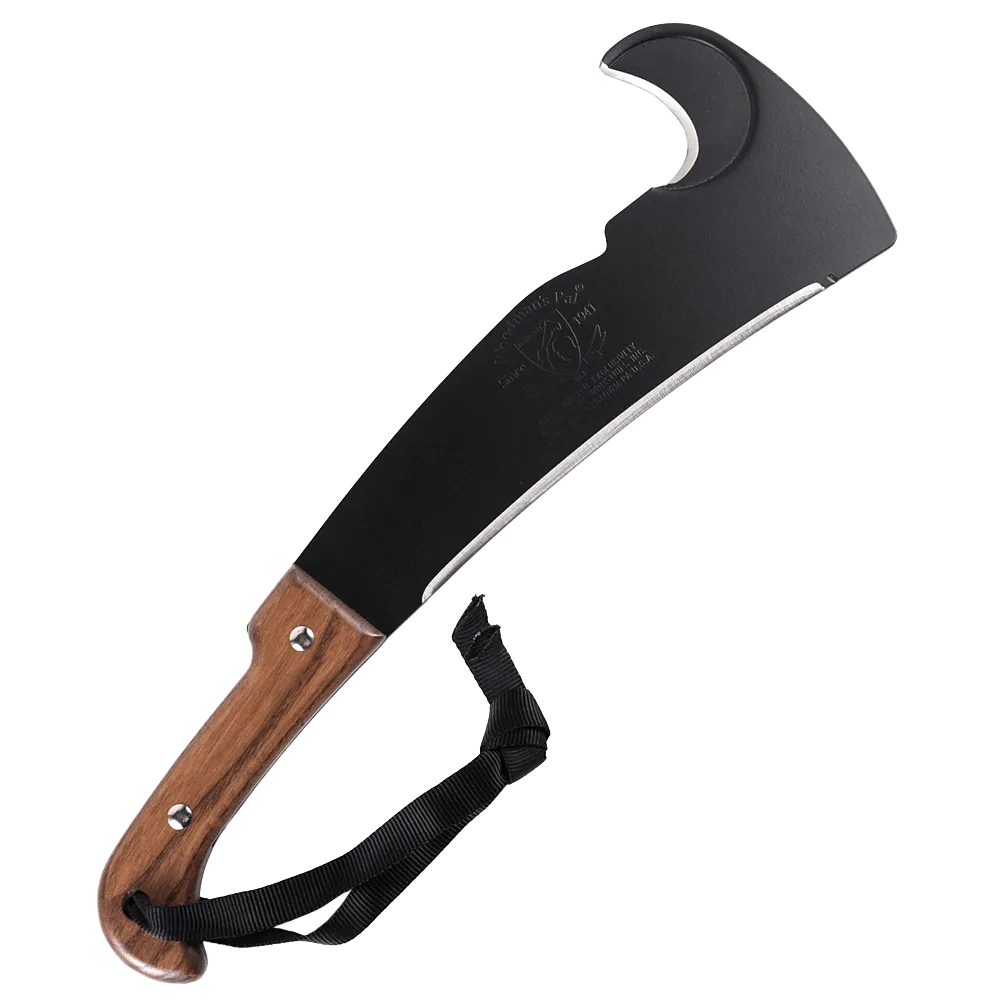 Woodman Pal Classic Machete With Cordura Sheath Honing Stone