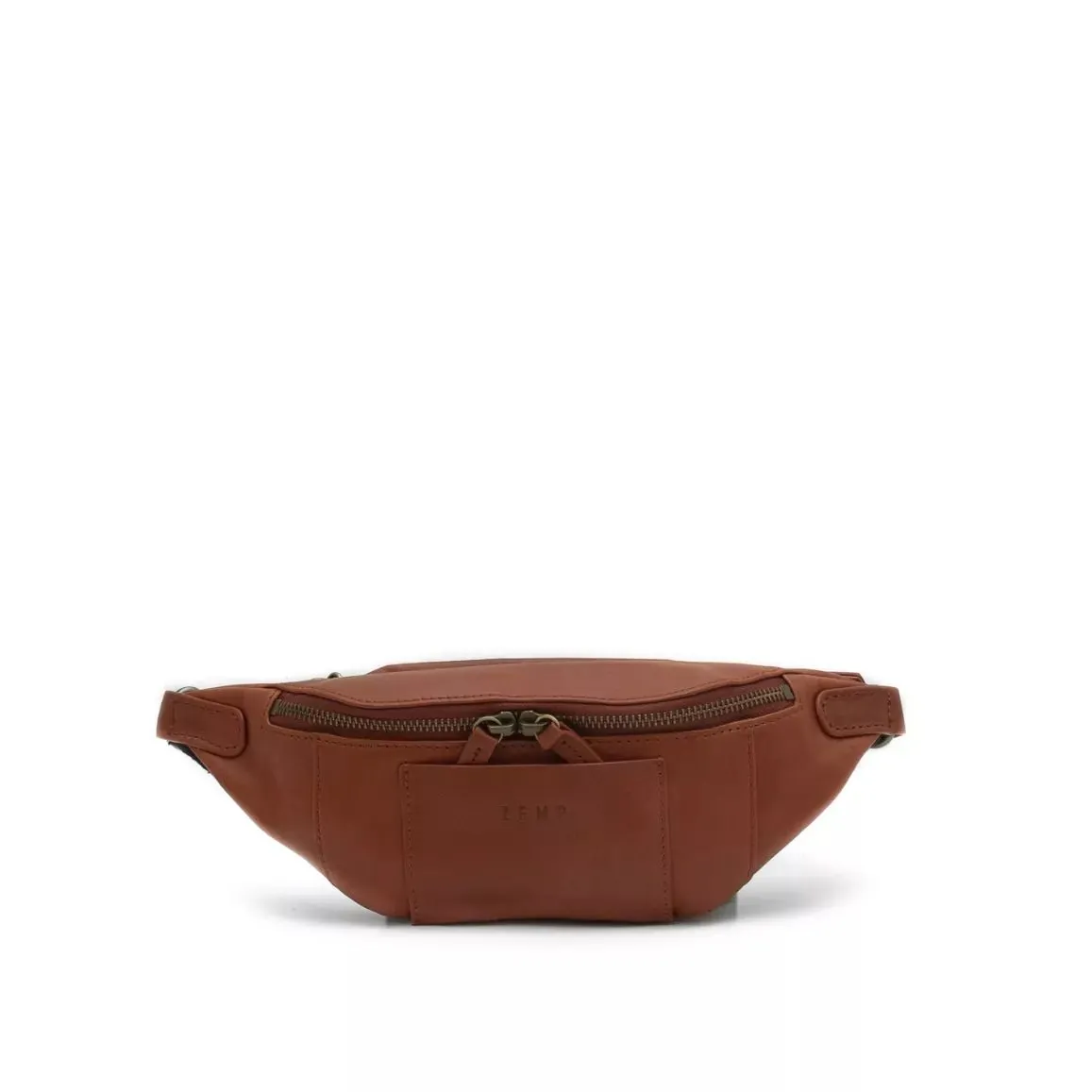 Zemp Pellegrino Small Moon Bag | Chestnut